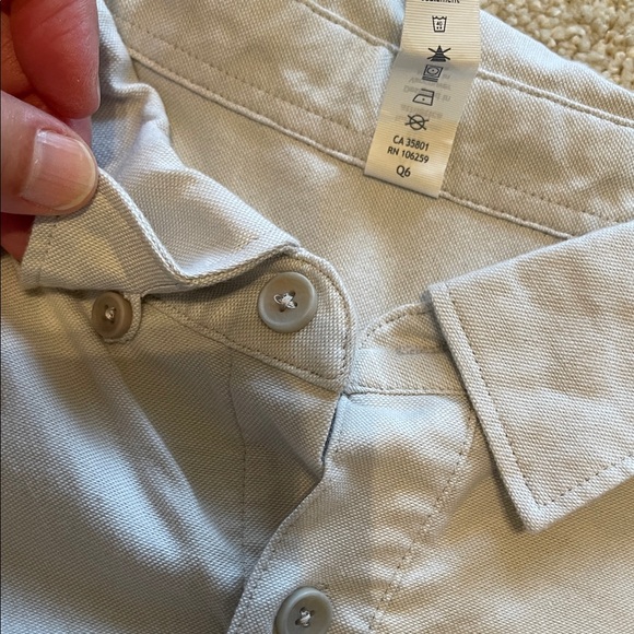 lululemon athletica Light Beige Casual Shirt - Picture 9 of 10